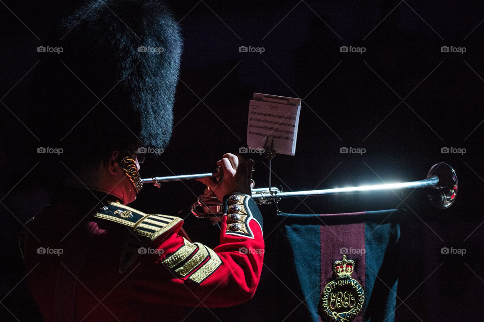 Band Of The Grenadier Guards. The commemorates of WWI