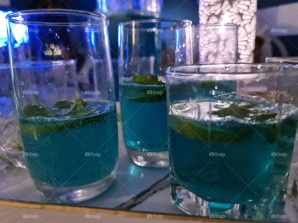 blue drink