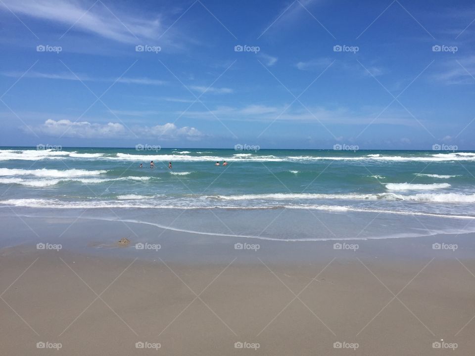 Florida ocean. 