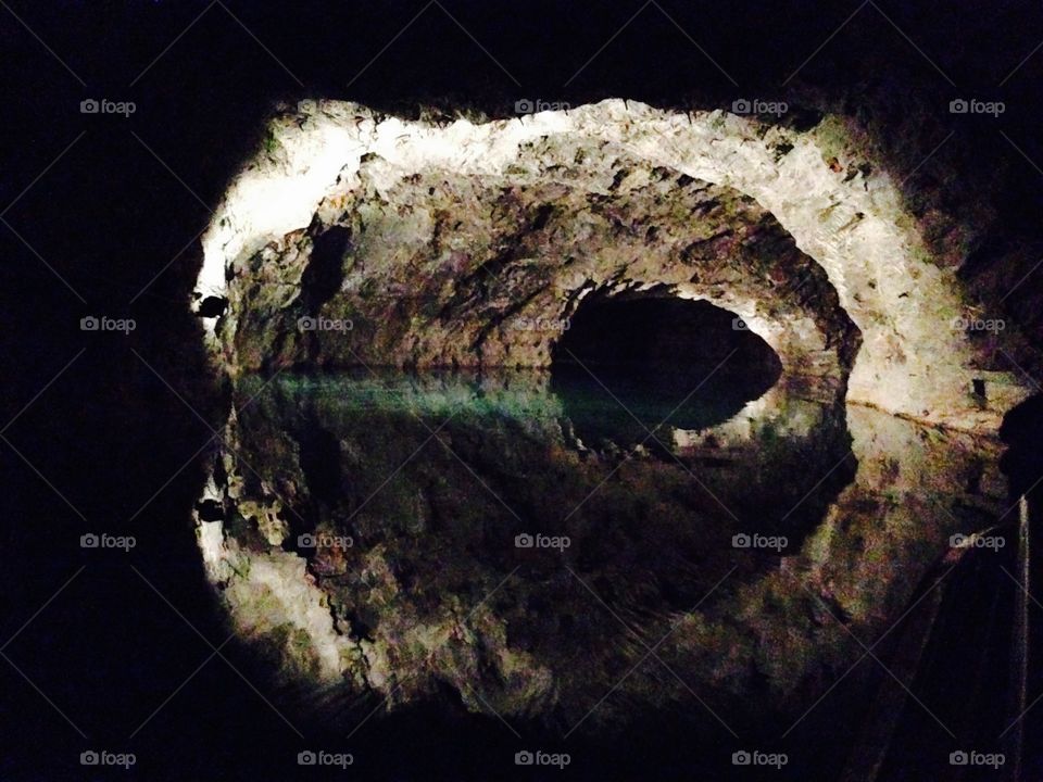 Seegrotte Hinterbrühl . Seegrotte Hinterbrühl, gypsum mine in Austria