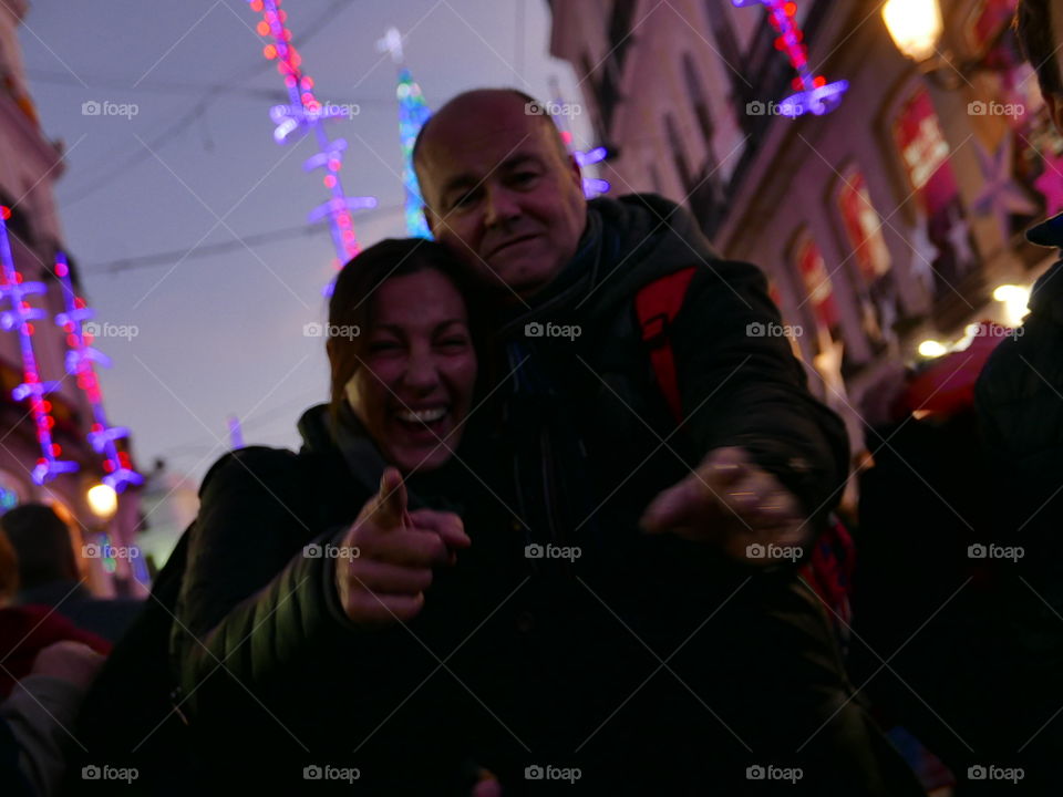 street Christmas two