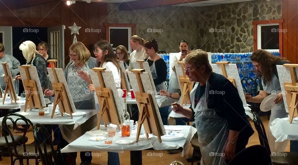 Painting class