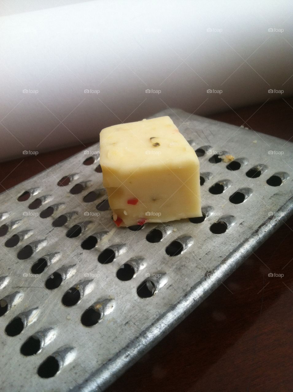 Cheese and grater 