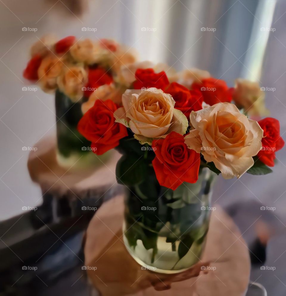 flowers in a vase