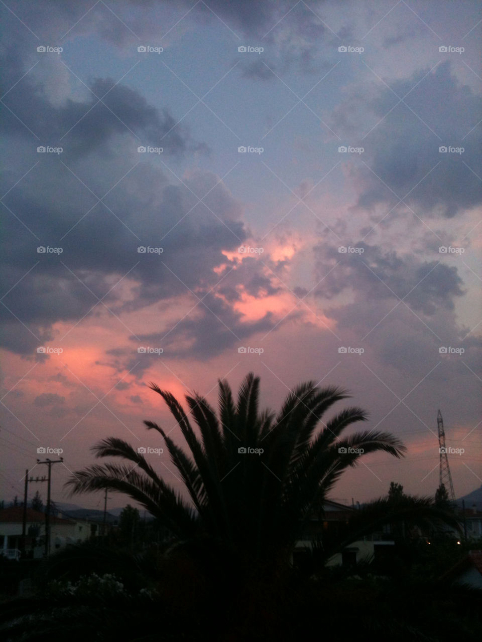 sky colors sunset romantic by chmatz