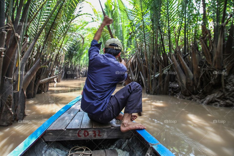 Boat tour in Mekong Delta