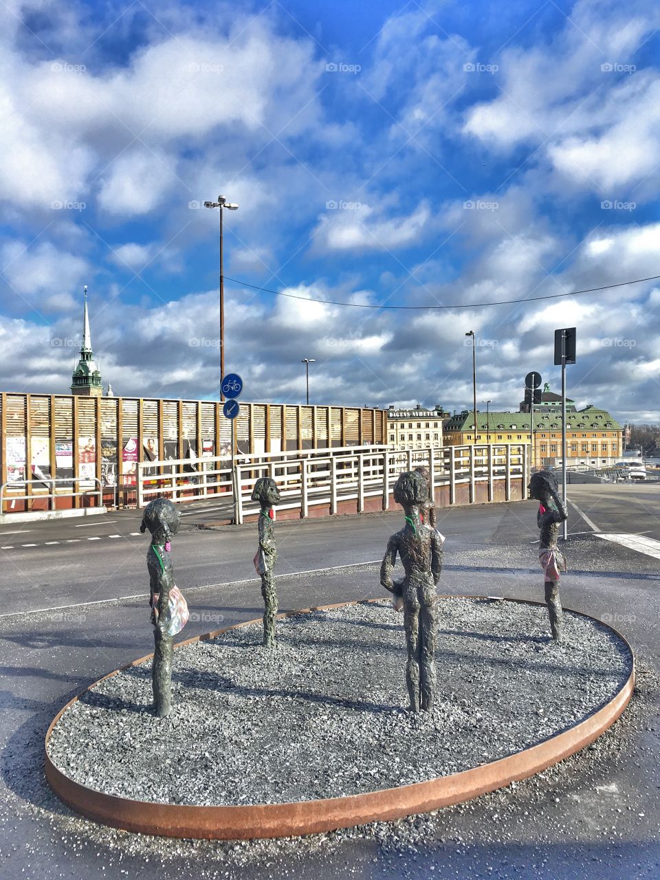 sculptures slussen stockholm