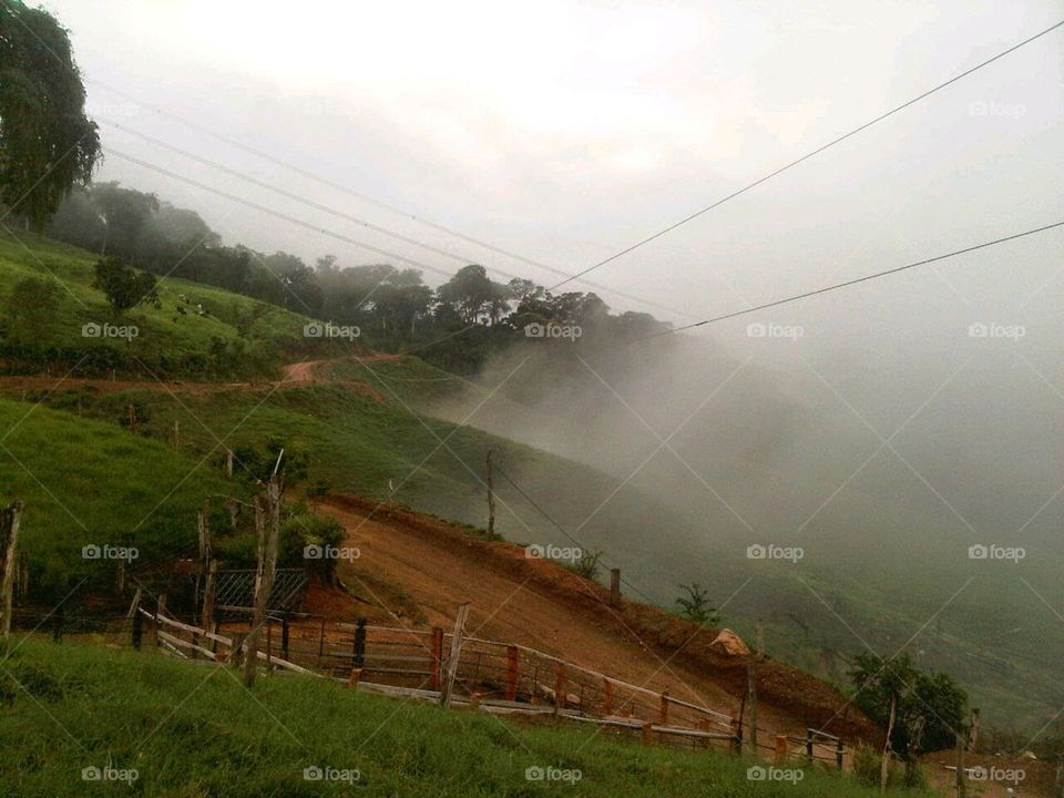 beautiful mountain landscape walking around and discovering its beauty, nature