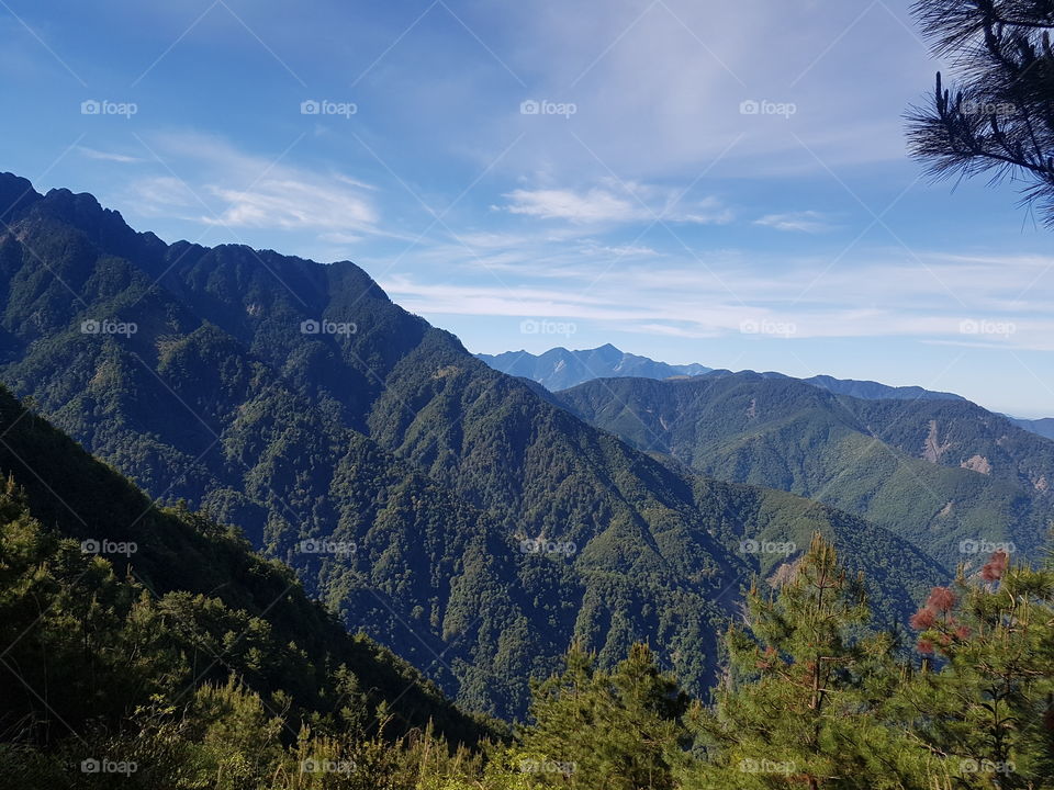 Beautiful mountains landscape