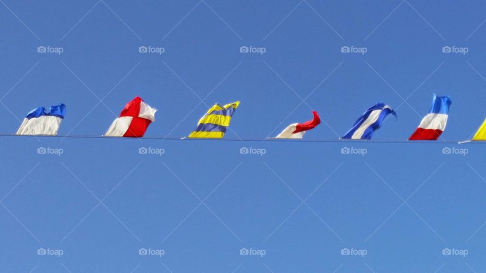 sailing flags