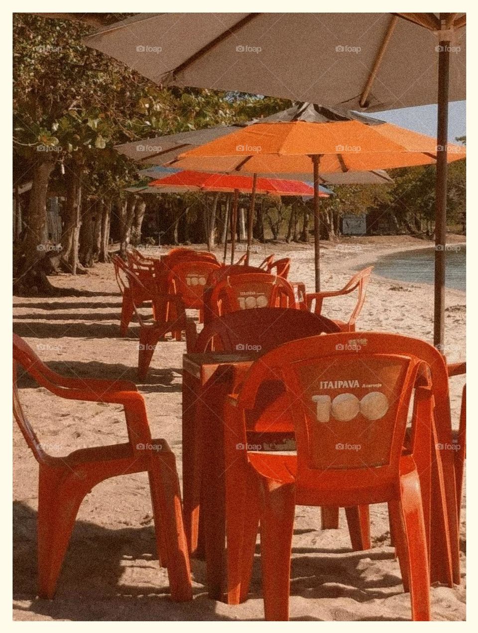 A hot day by the coast