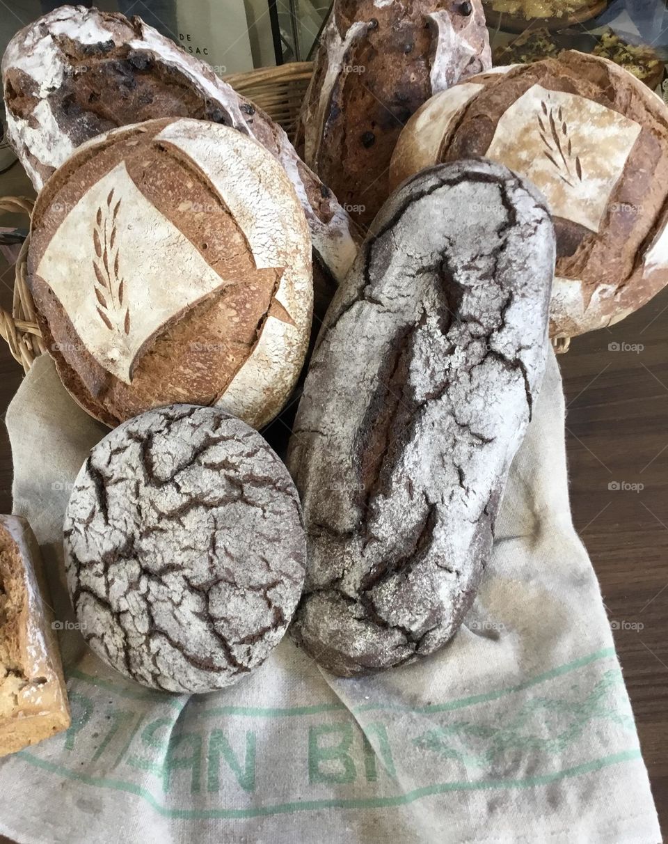 Bread - Variety of Rye Soda Bread - A typical Irish soda quick bread made with buttermilk and rye flour. So delicious when warm just out of the oven with your favorite jam or cheese! Yummy