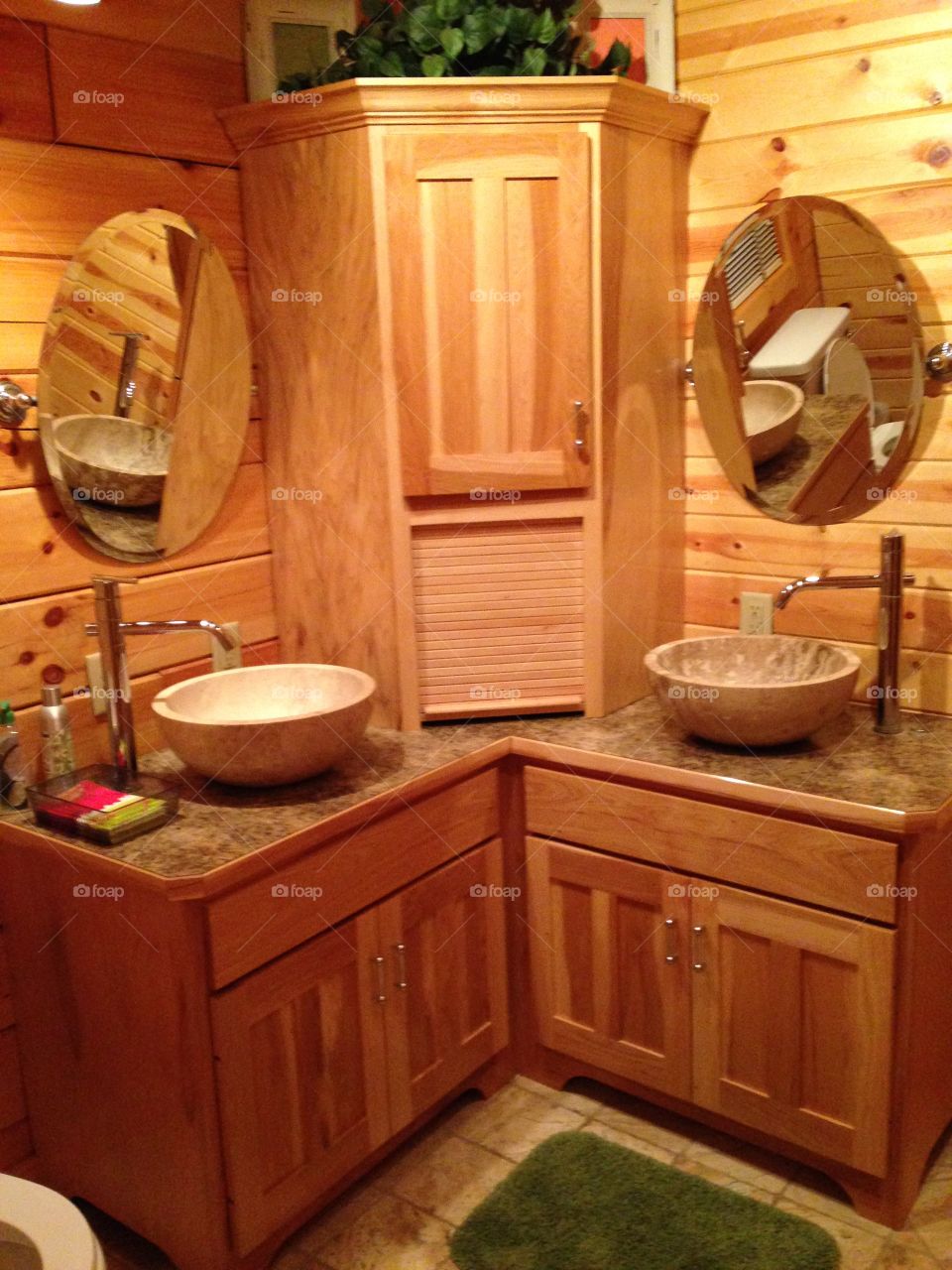 Cabin Bathroom Sinks