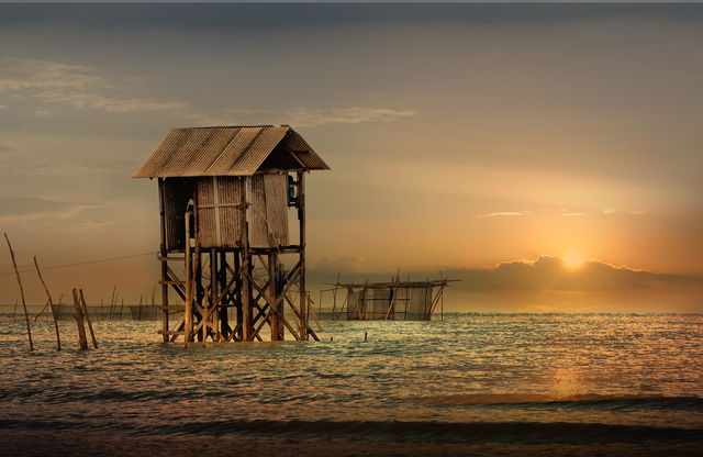 house on beach