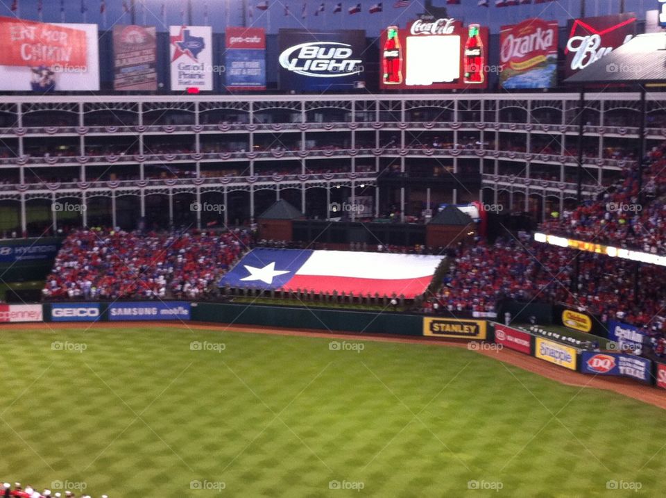 Texas Flag-world series