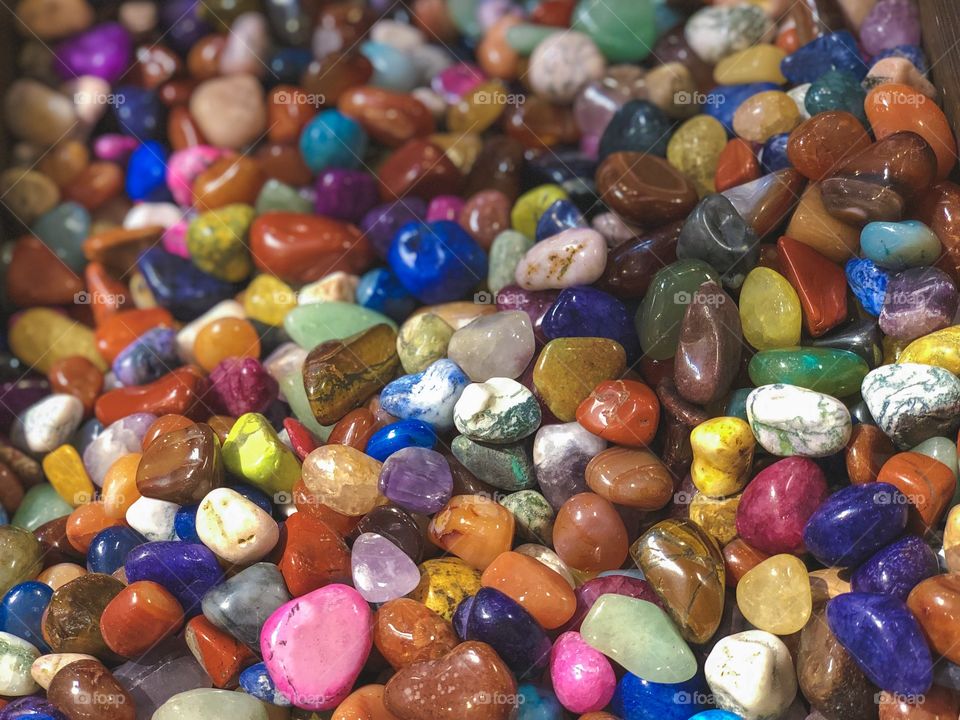 Colorful pebbles 