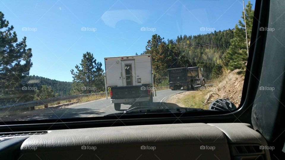 Come on - pull over so that we can get by you Pokey Puppies !