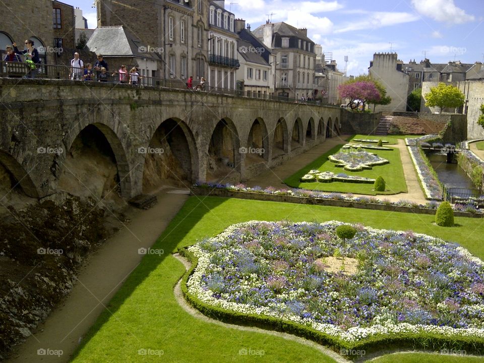 Chateau's garden