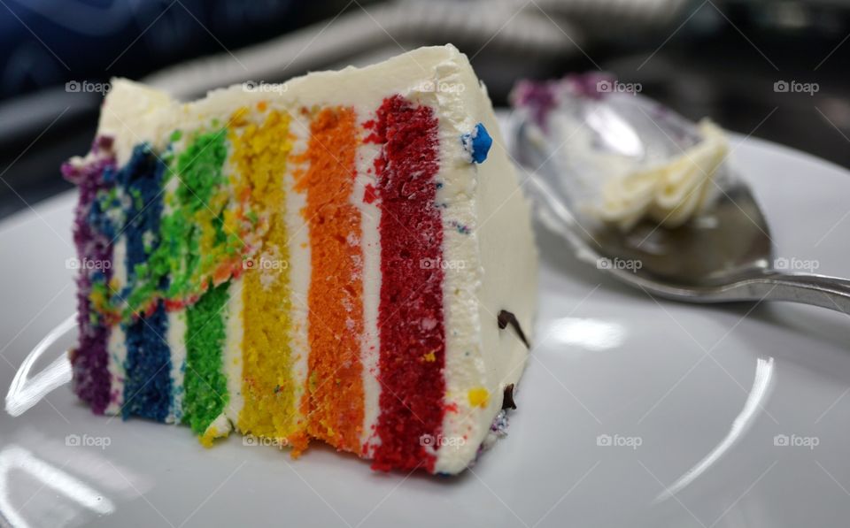 Rainbow cake