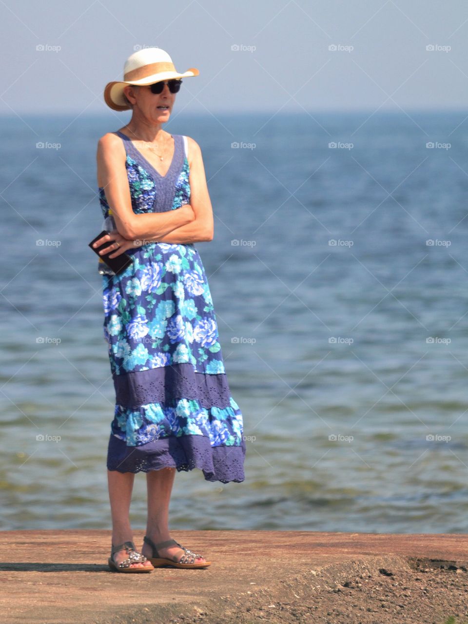 Leisure, Summer, Beach, Water, Woman