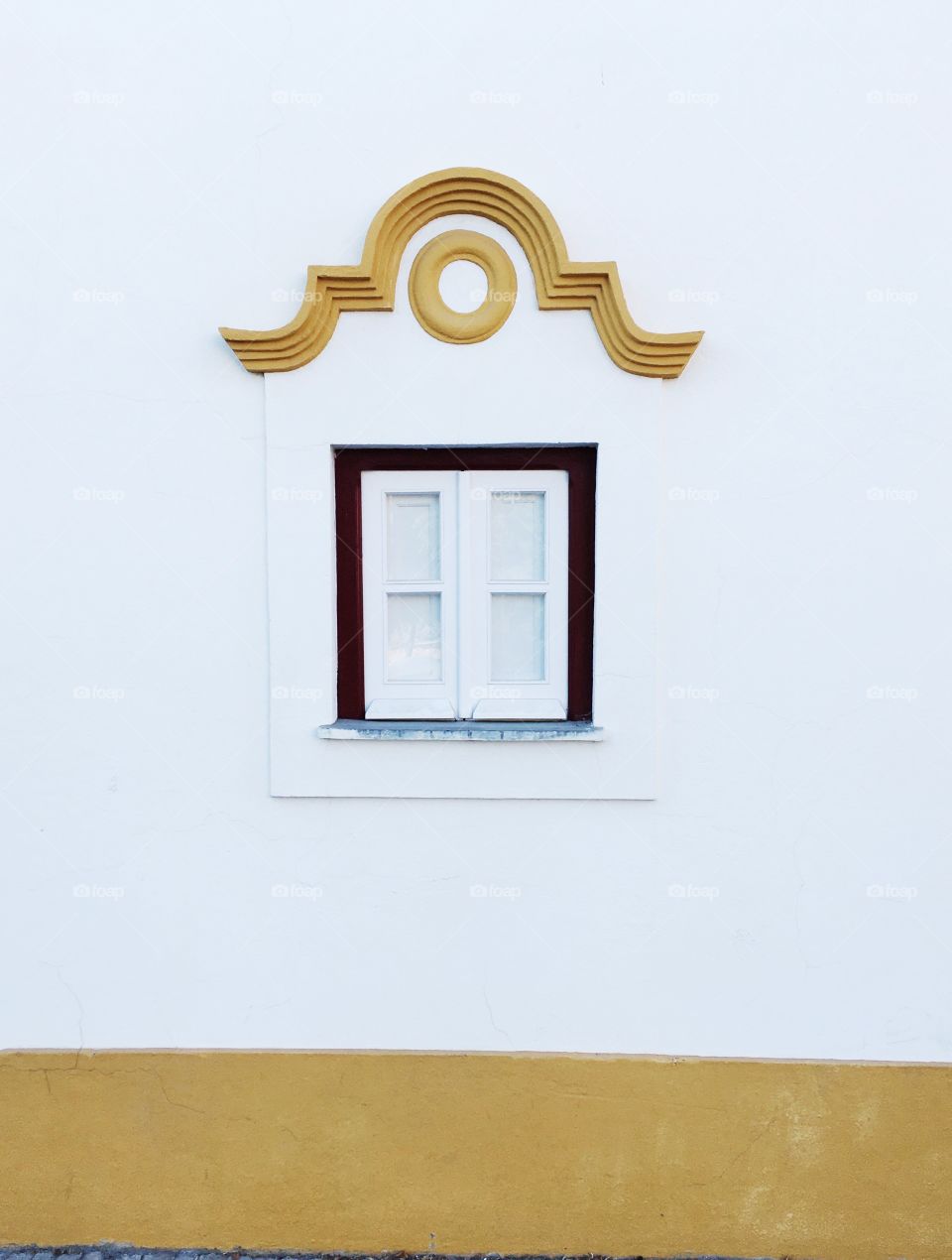 White window