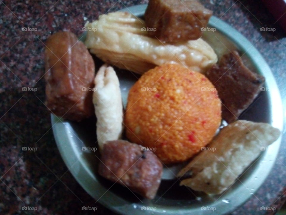 Preparing snacks for  Santa