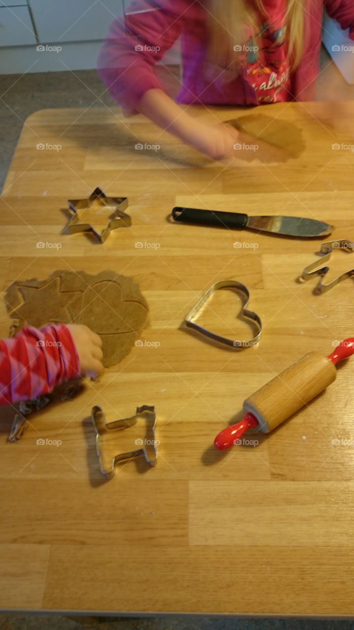 Baking gingerbread. Balkong gingerbread