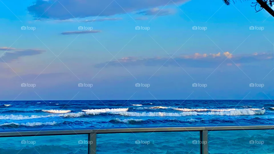 Magic Autumn Waves - Larnaca Cyprus 