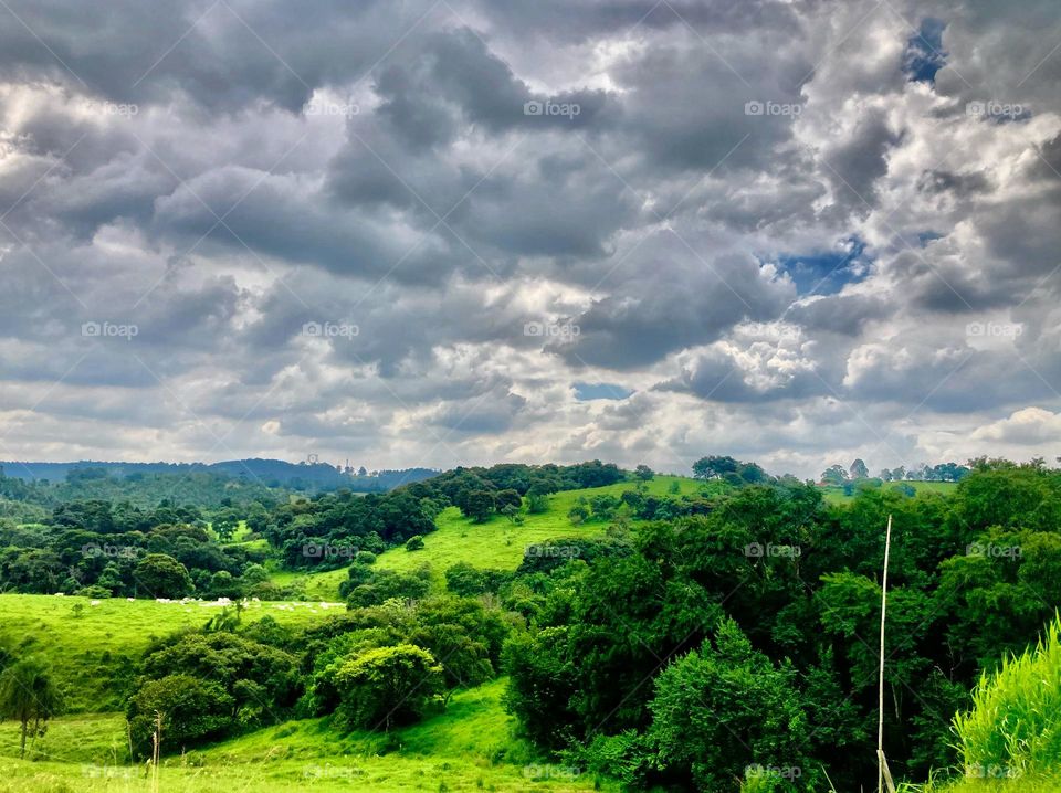 A beleza de Louveira, no Interior Paulista. 