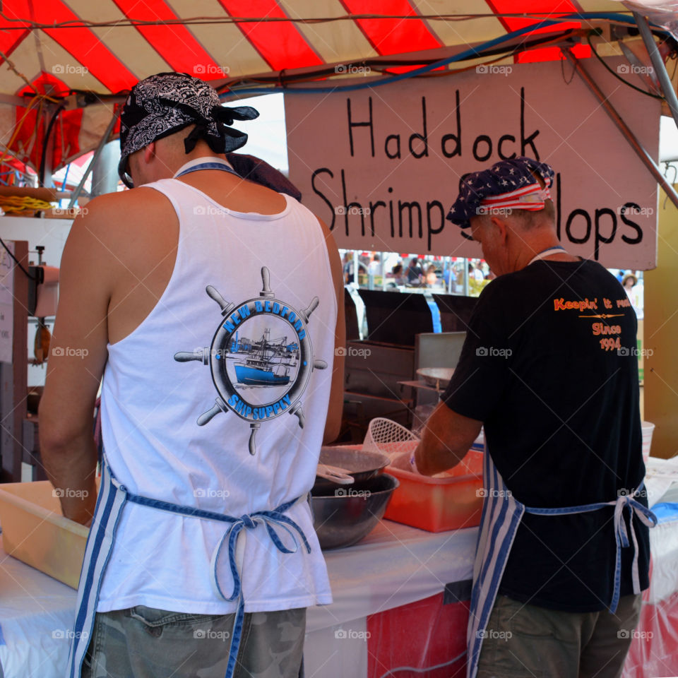 Street Food is ready to eat food or drink sold by a vendor or hawker, in street or other public place, such as a market or fair. I often buy Street Food from a portable food booth, food cart or a food truck! Yummy, yum!