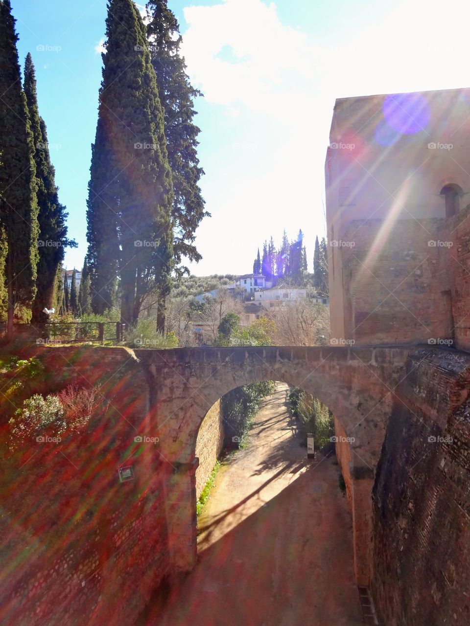 Alhambra in Granada, Spain