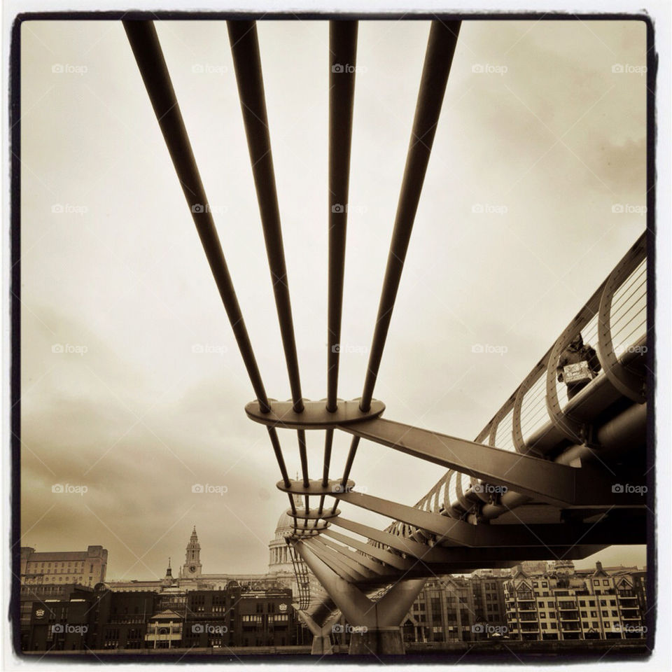 london millennium bridge by jbrinkler