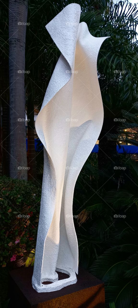 Escultura em gesso