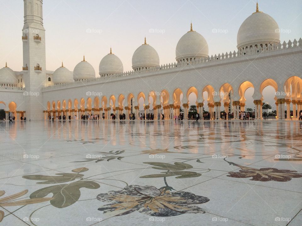 Sheikh Zayed Mosque. Abu Dhabi, UAE