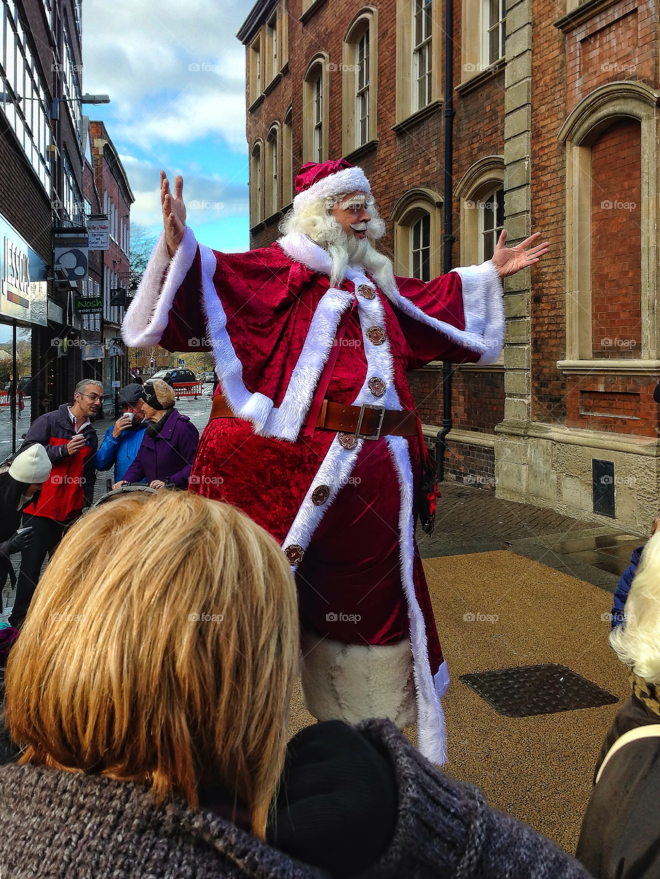 worcestershire uk santa at victorian by chris7ben