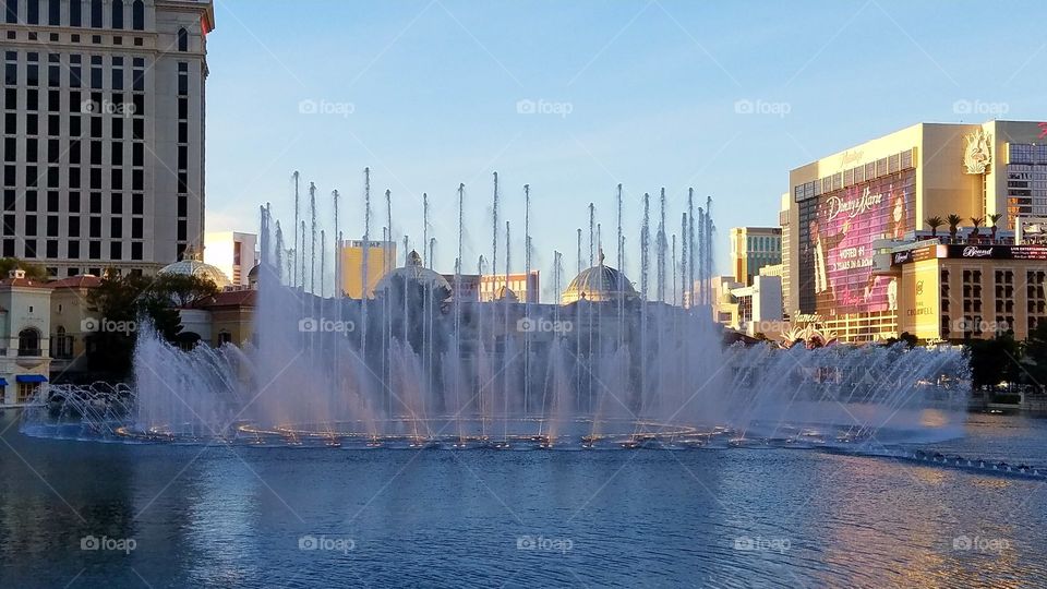 Belagio fountain show