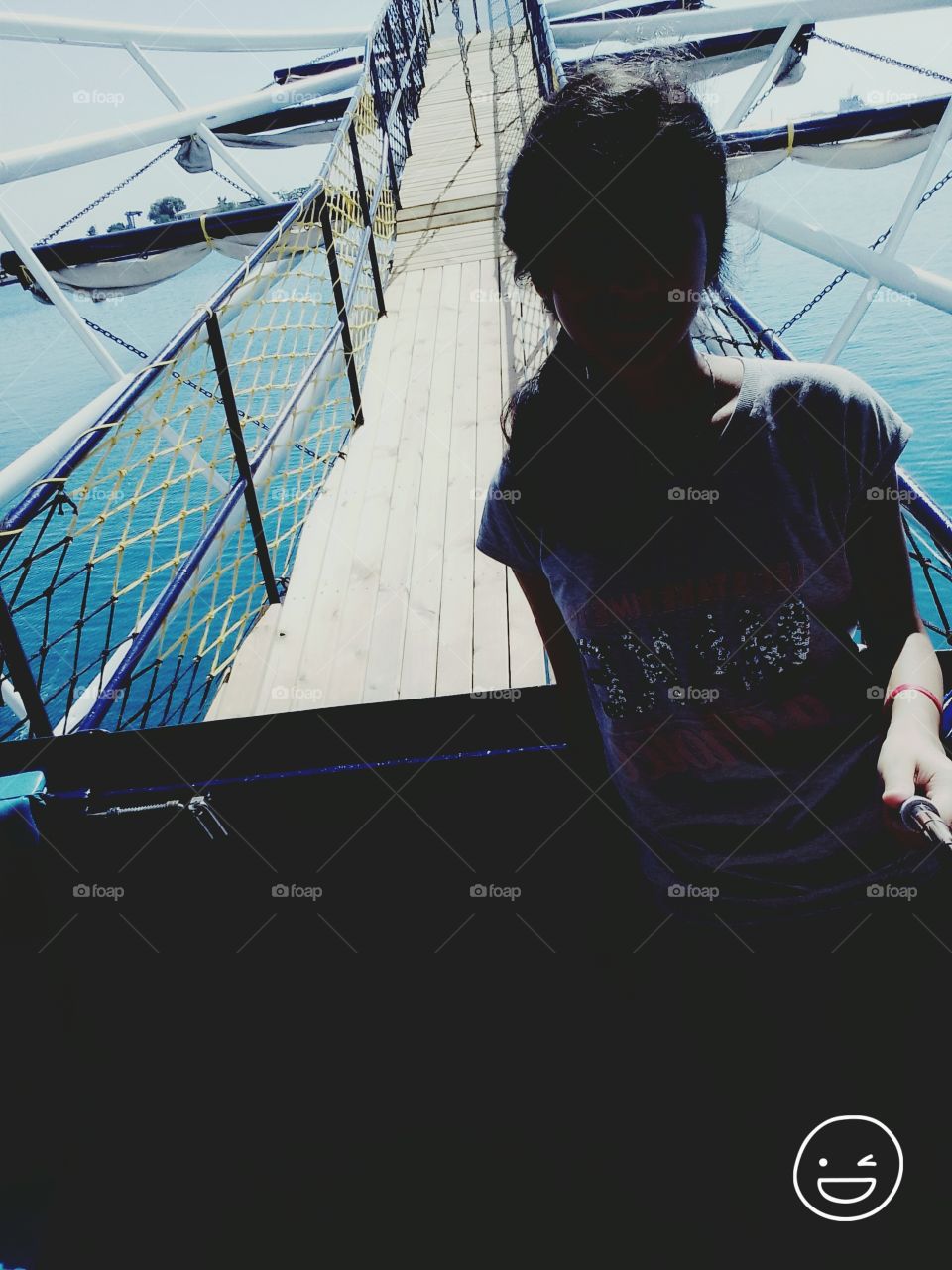 Just me in the middle of the sea