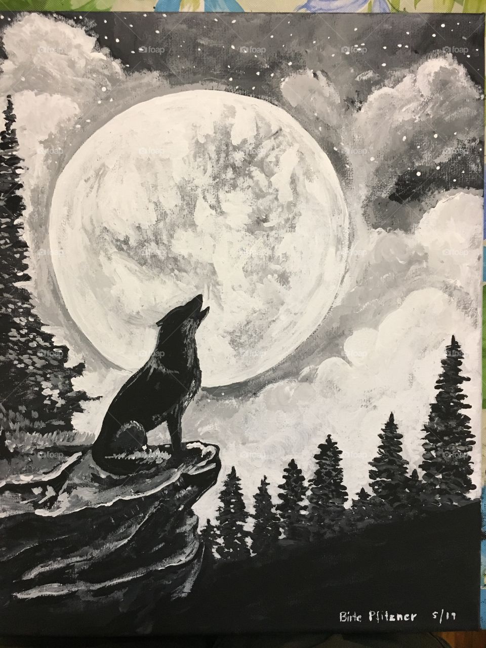 My painting from a painting