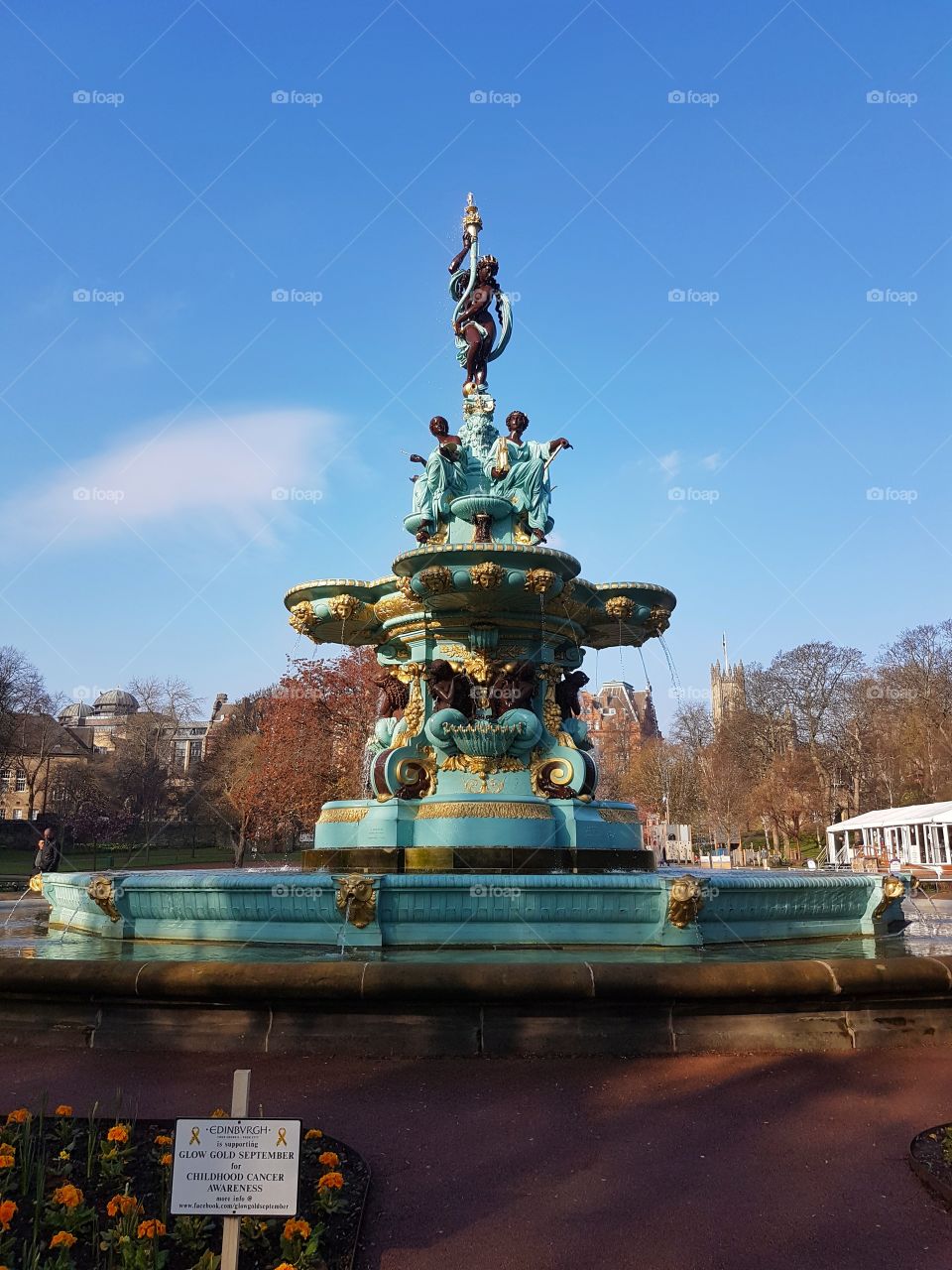 Edinburgh's fountain