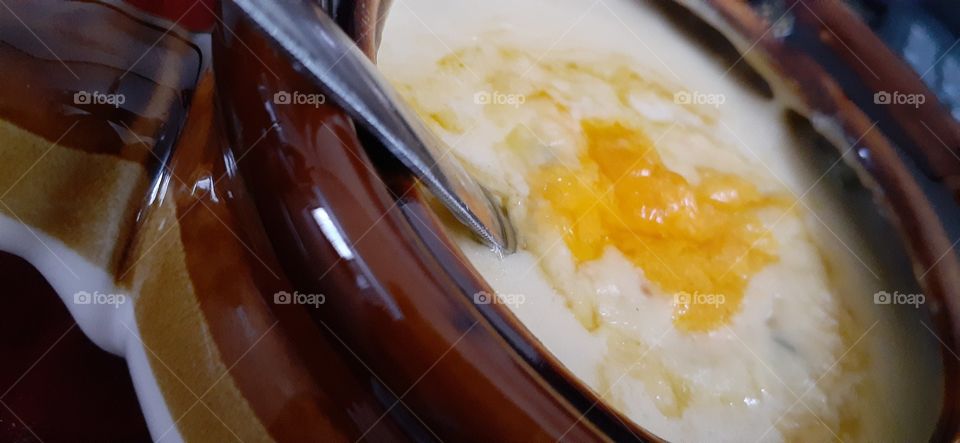 Potato Soup in a Crock