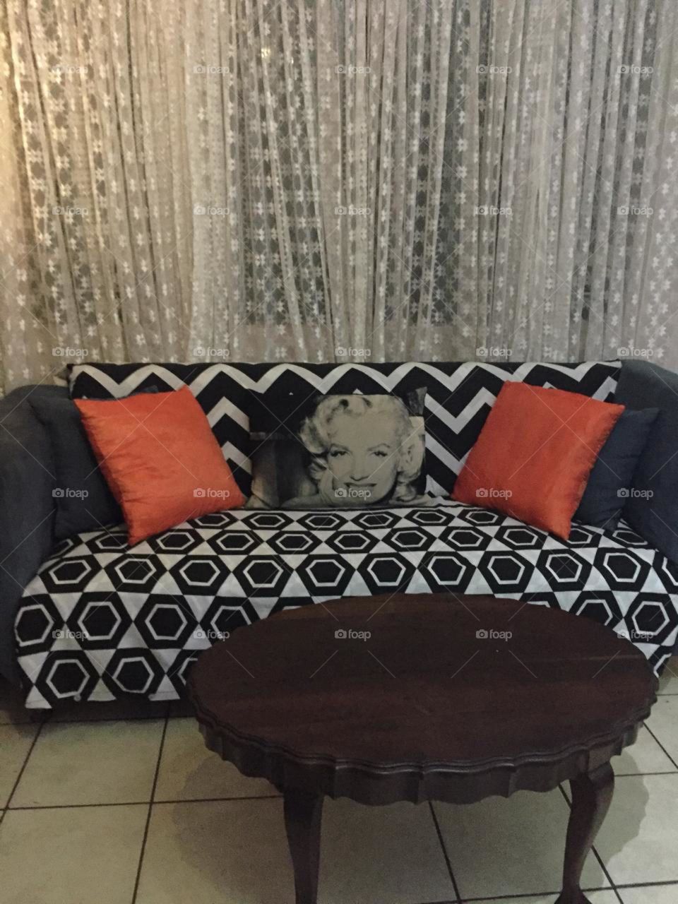 decorating the couch