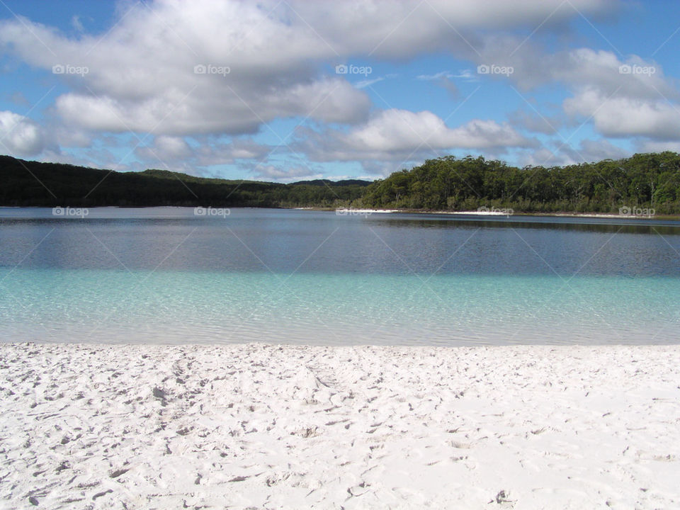 Fraser Island fresh water lake