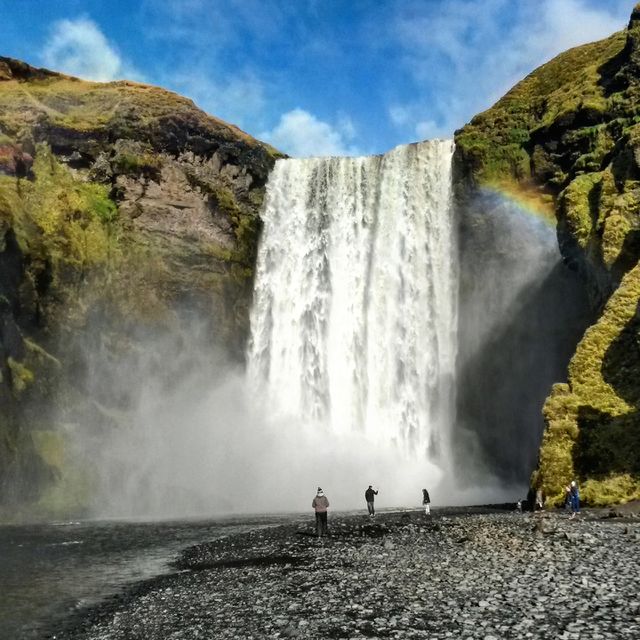 Skogafoss waterfall in Iceland