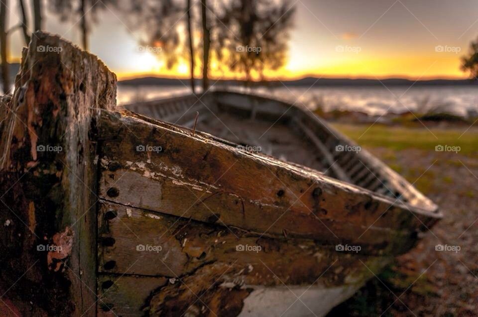 Old timber boat