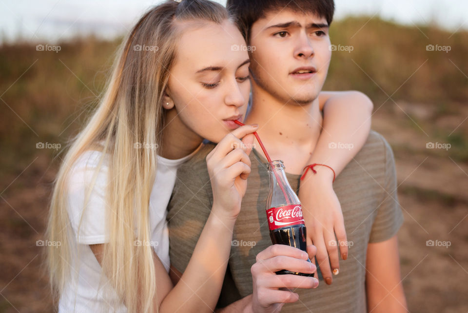 Coca-Cola and romantic