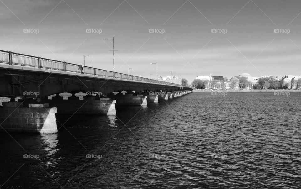 Harvard Bridge in December 