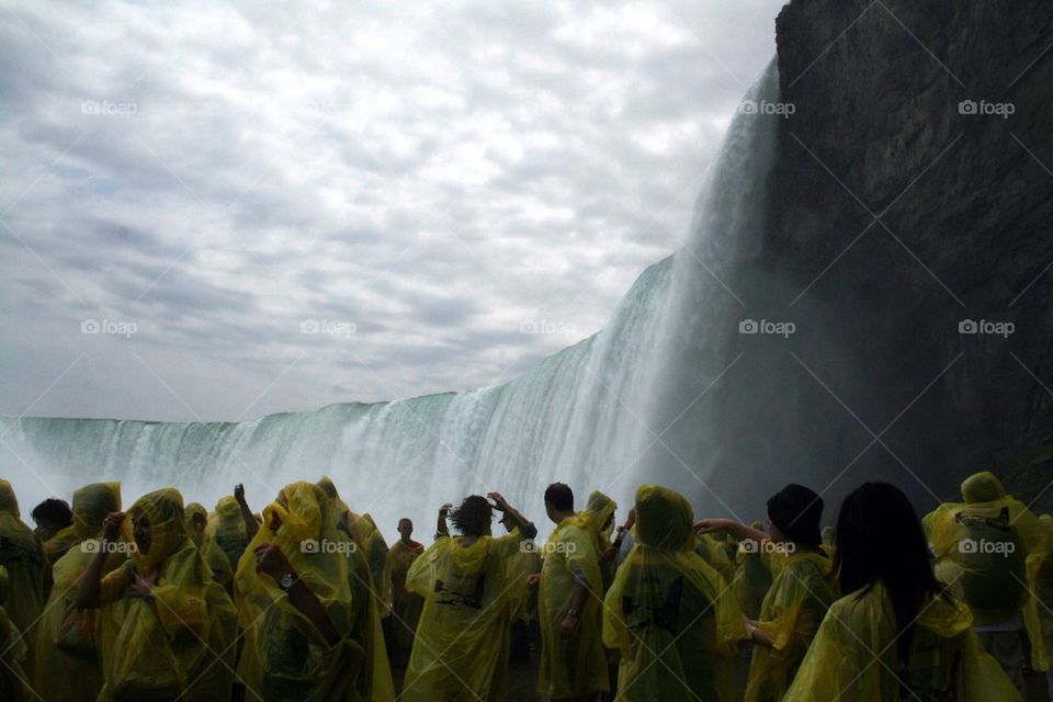 Niagara Falls from below
