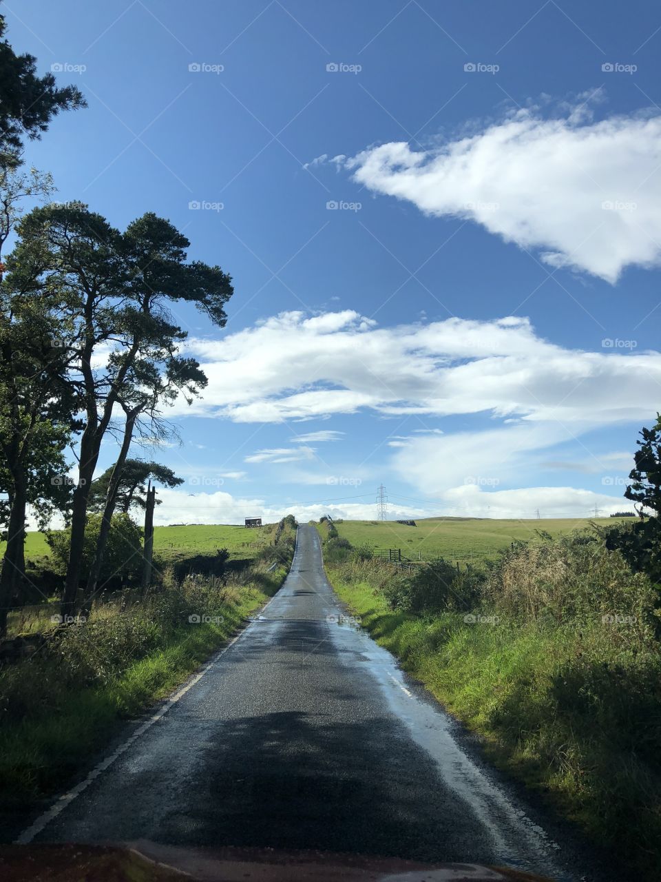 Road in Scotland 