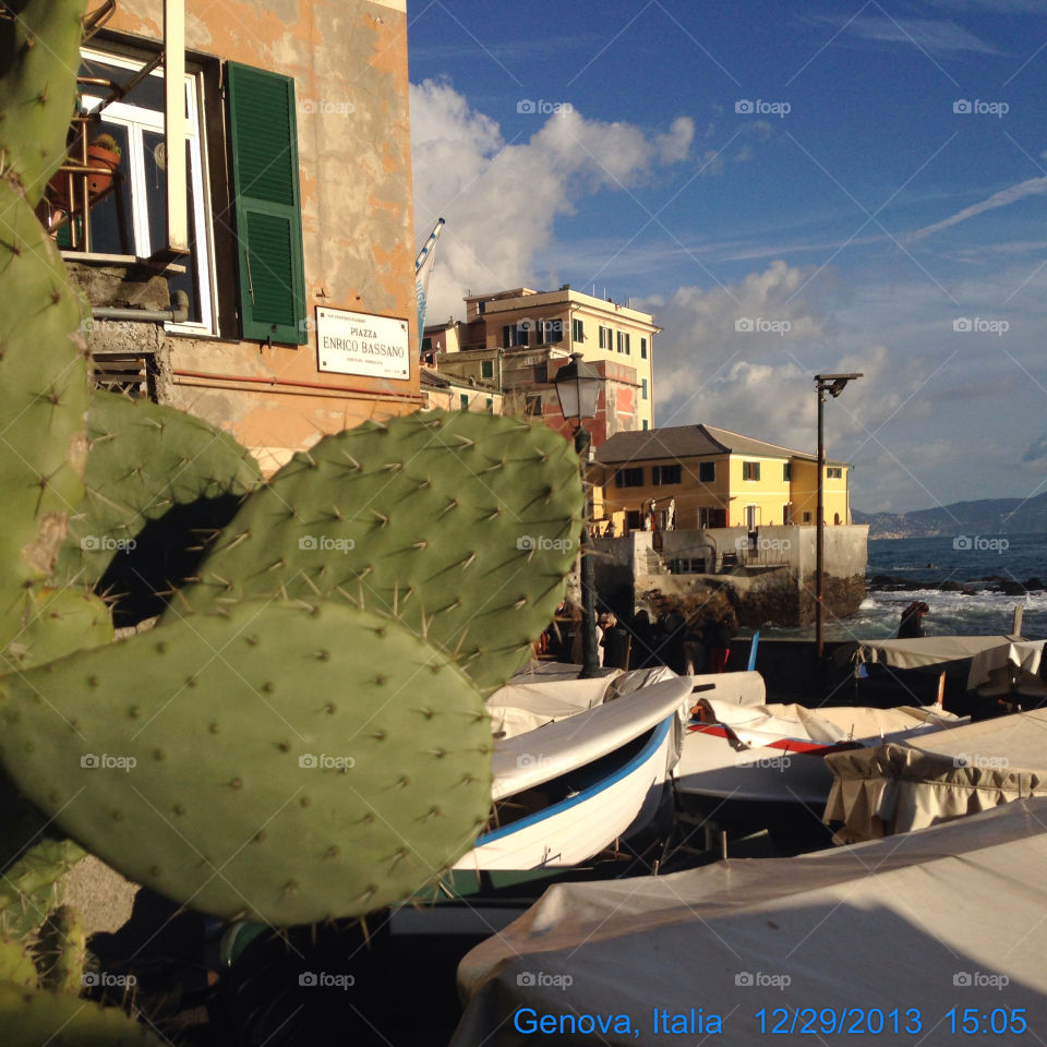 Boccadasse Genova Liguria Italia