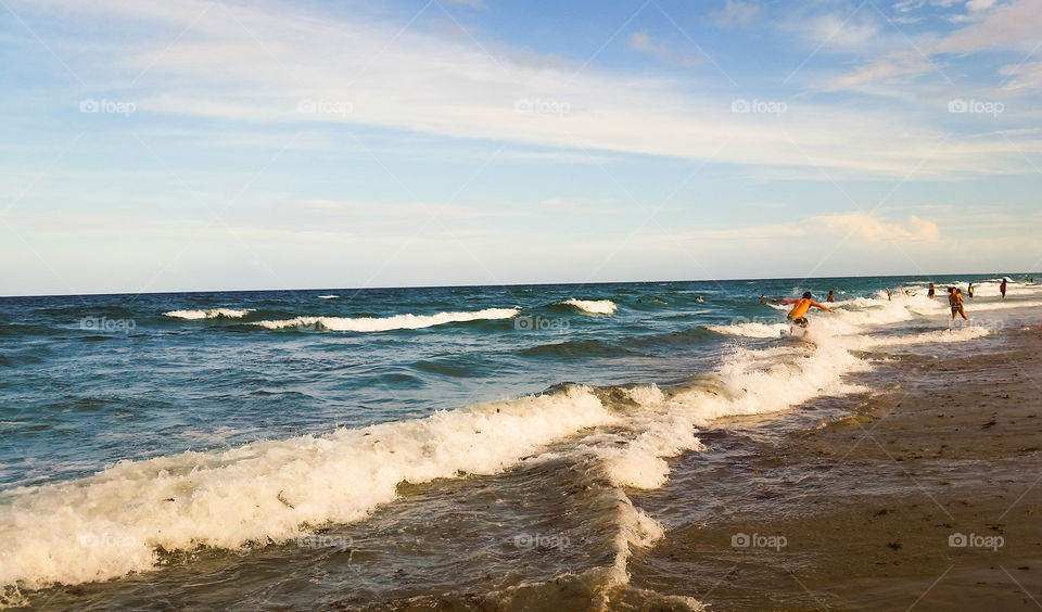 passion for surfing